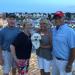 Beautiful night to hear “Sons of Pirates” Band at Ocean Pines Yacht Club - Rick, Terry, Tina, Bill and Bently the dog too!  photo by Terry Kuta